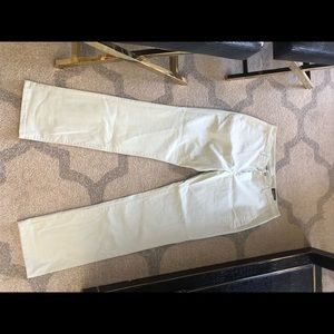 Bonobos pants-off white color 34w 32l slim fit